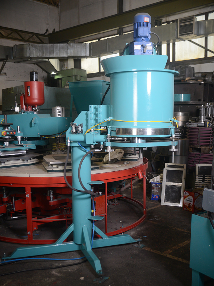 Automatic Mortar Pouring